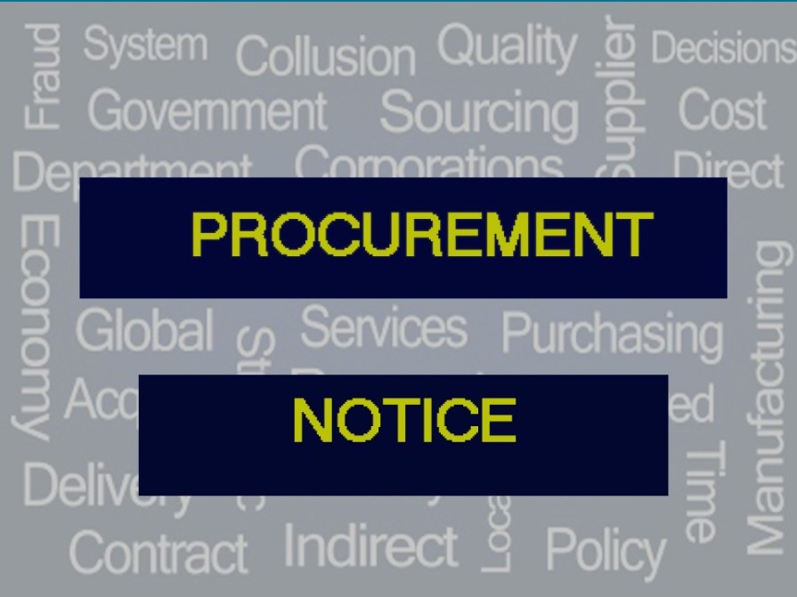 Notice To all the bidders and suppliers Notice To all the bidders and suppliers