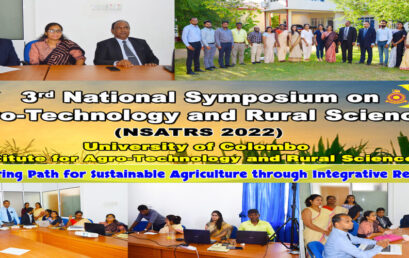 3rd National Symposium on Agro-Technology and Rural Sciences NSATRS 2022 Virtual Symposium