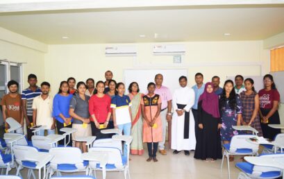Financial Scholarships to UCIARS students by CARITAS SED Galle