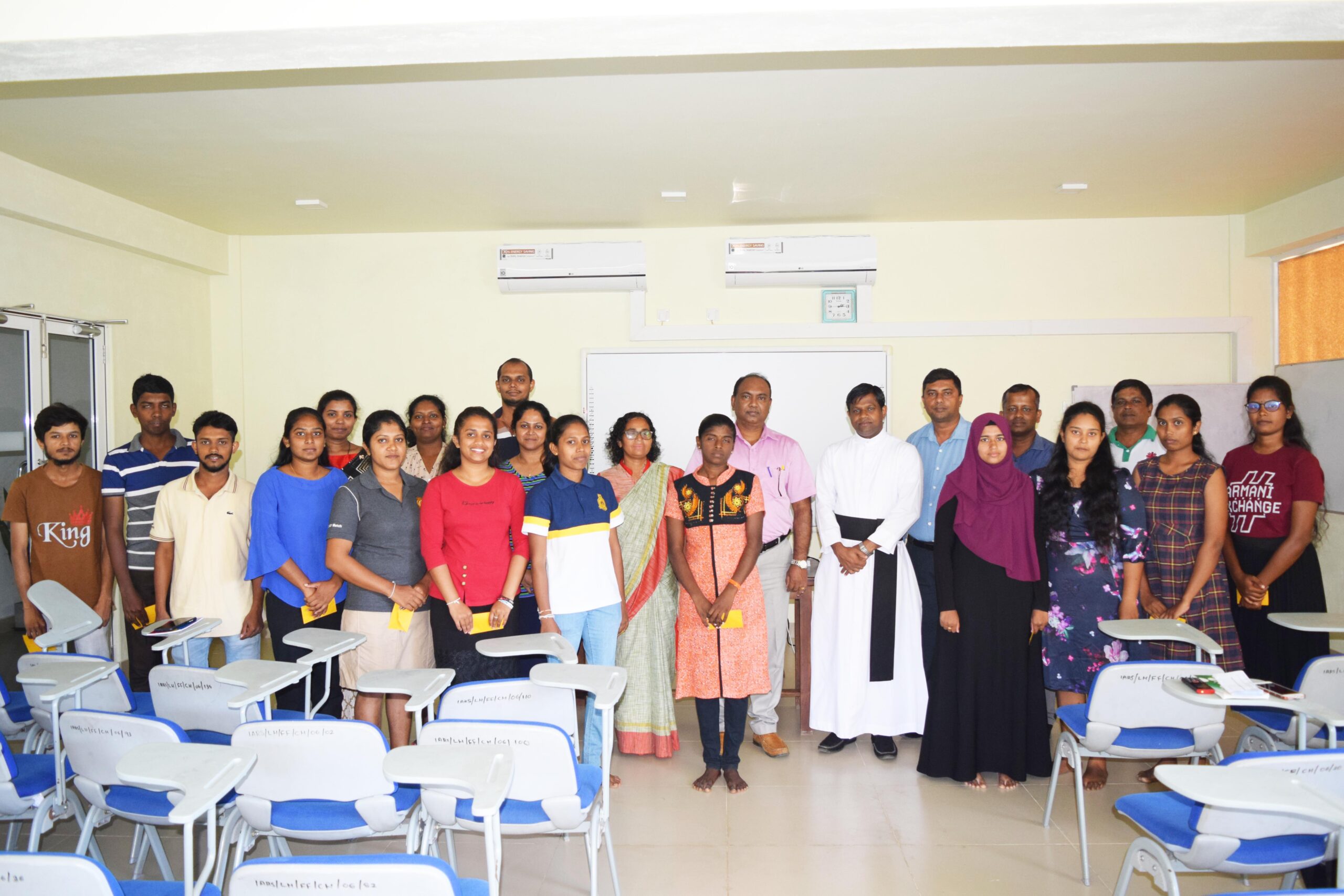 Financial Scholarships to UCIARS students by CARITAS SED Galle